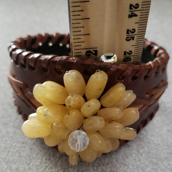 Handmade Leather Cuff - Picture 5 of 5